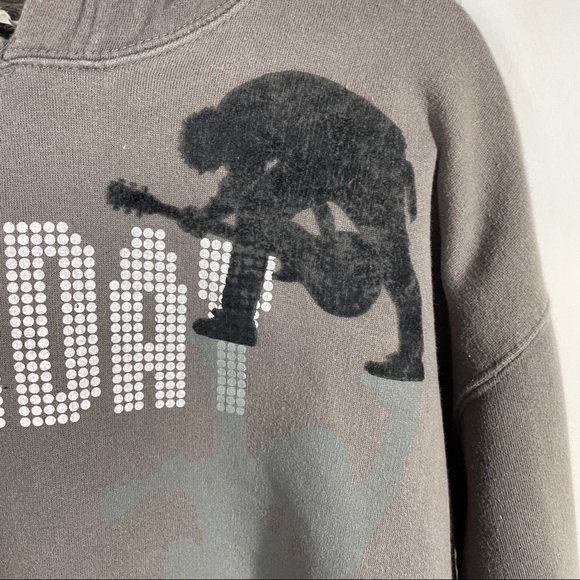 Vintage Greenday Gray Long Sleeve Sweatshirt Size Large - Picture 4 of 10